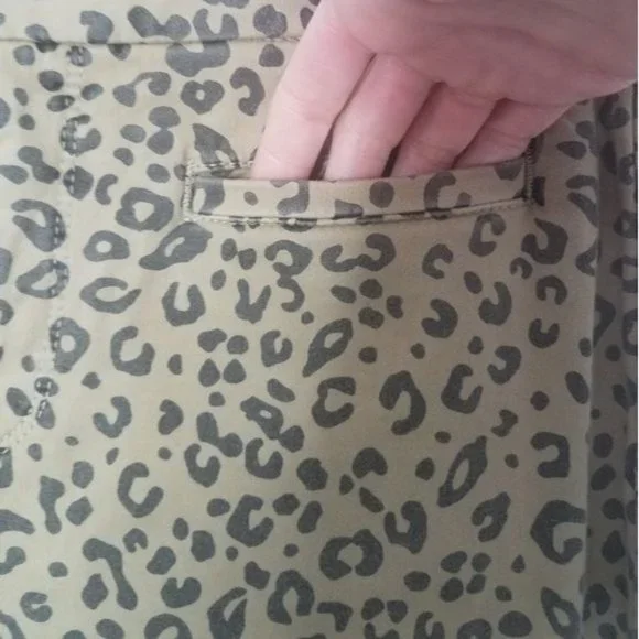 NYDJ ami skinny jeans Sierra Jag animal print jeans size 10 and 12 - Picture 12 of 16